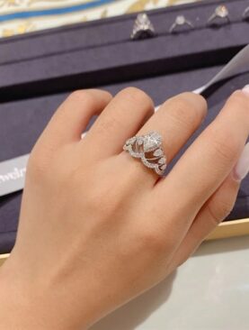 Nhẫn Bạc đá Zircon