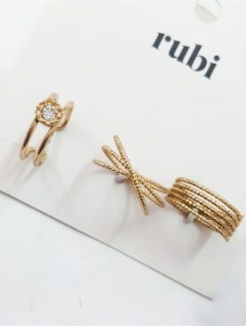 Set Nhẫn Rubi