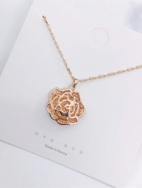 Dây Chuyền Titan Rose Gold